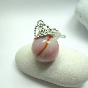 Burmese Vintage uranium marble pendant